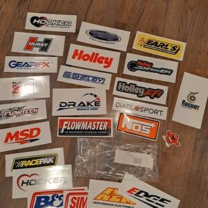 Holley Go Fast Sticker Pack 24 Vinyl Decal Pack